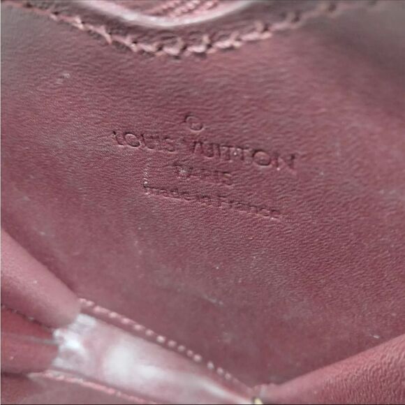 Auth Louis Vuitton Monogram Vernis Coeur Heart Coin Purse Pomme D'Amour - Picture 5 of 9